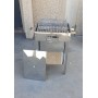 Stainless steel barbecue stove with grill and tray