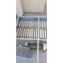 Stainless steel barbecue stove with grill and tray