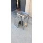 Stainless steel barbecue stove with grill and tray