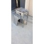 Stainless steel barbecue stove with grill and tray