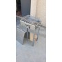 Réchaud barbecue en acier inoxydable avec grille et plateau