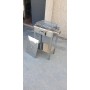 Stainless steel barbecue stove with grill and tray