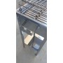 Stainless steel barbecue stove with grill and tray