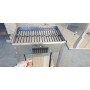 Stainless steel barbecue stove with grill and tray