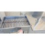 Stainless steel barbecue stove with grill and tray