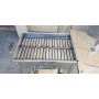 Stainless steel barbecue stove with grill and tray