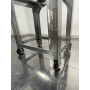 CARRELLO INOX PER MOD. 2 PIZZE