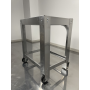 CARRELLO INOX PER MOD. 2 PIZZE