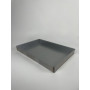 Teglia Forno Lamiera Alluminata 60x40x6 cm con Aletta