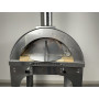 Wood-fired oven alfonso 2 pizze full optional with trolley