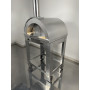 Wood-fired oven alfonso 2 pizze full optional with trolley