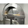 Wood-fired oven alfonso 2 pizze full optional with trolley