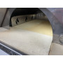 Wood-fired oven alfonso 2 pizze full optional with trolley