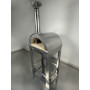 Wood-fired oven alfonso 2 pizze full optional with trolley