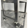 Wood-fired oven alfonso 2 pizze full optional with trolley