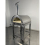 Forno a Legna Alfonso 4 Pizze Full Optional con Carrello