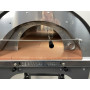 Forno a legna alfonso 2 pizze full optional con carrello