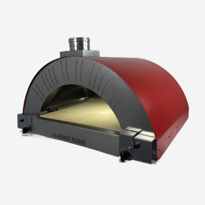 Forno a Gas Legna Alfonso 4 Pizze Ibrido Professional