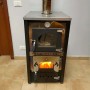 Esmeralda Wood-Burning Stove Oven with Mini Kitchen