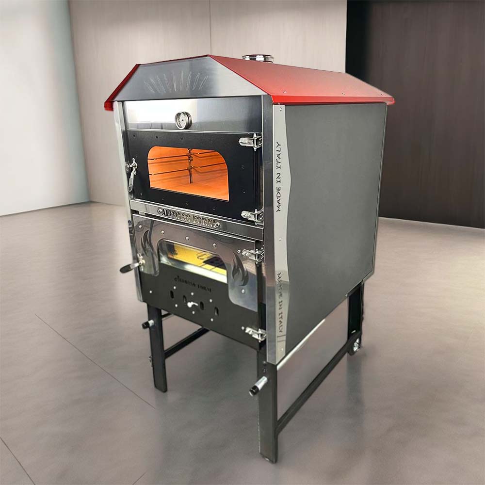 Forno a Legna a cottura indiretta Luxor V2 Plus esterno